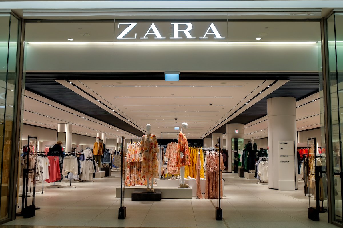 cửa hàng zara